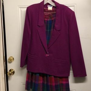 Purple dress jacket/ blazer